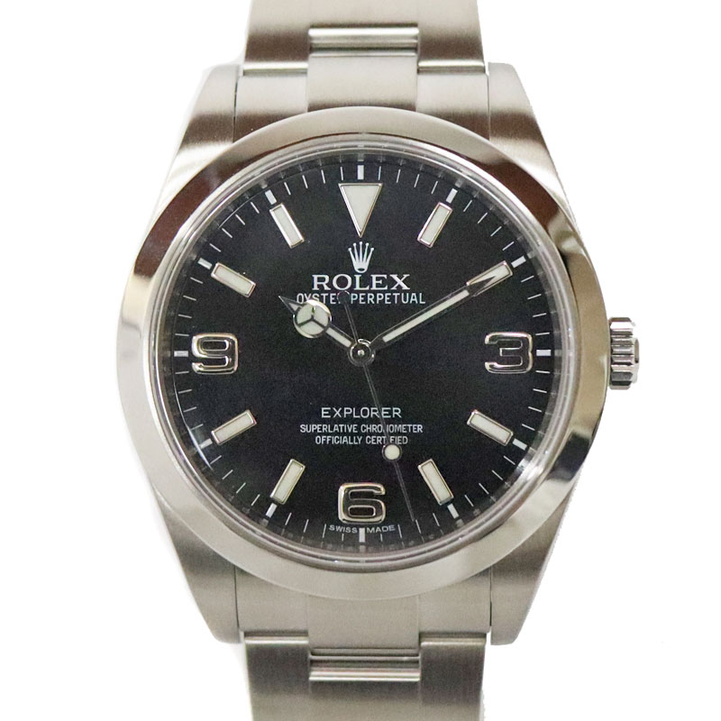 ロレックス Rolex 214270 エクスプローラー1 腕時計 黒文字盤【中古】