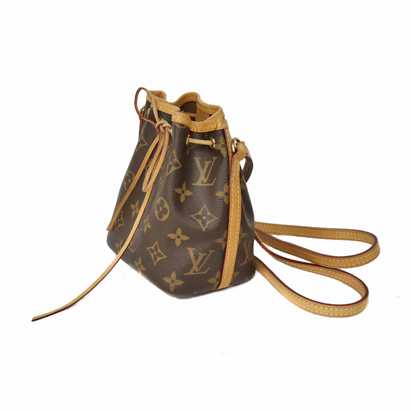ルイヴィトン M41346 ショルダーバッグ ブラウン  LOUIS VUITTON ナノノエ モノグラム LOUIS VUITTON（ルイ・ヴィトン） （未使用 展示品）ルイ ヴィトン