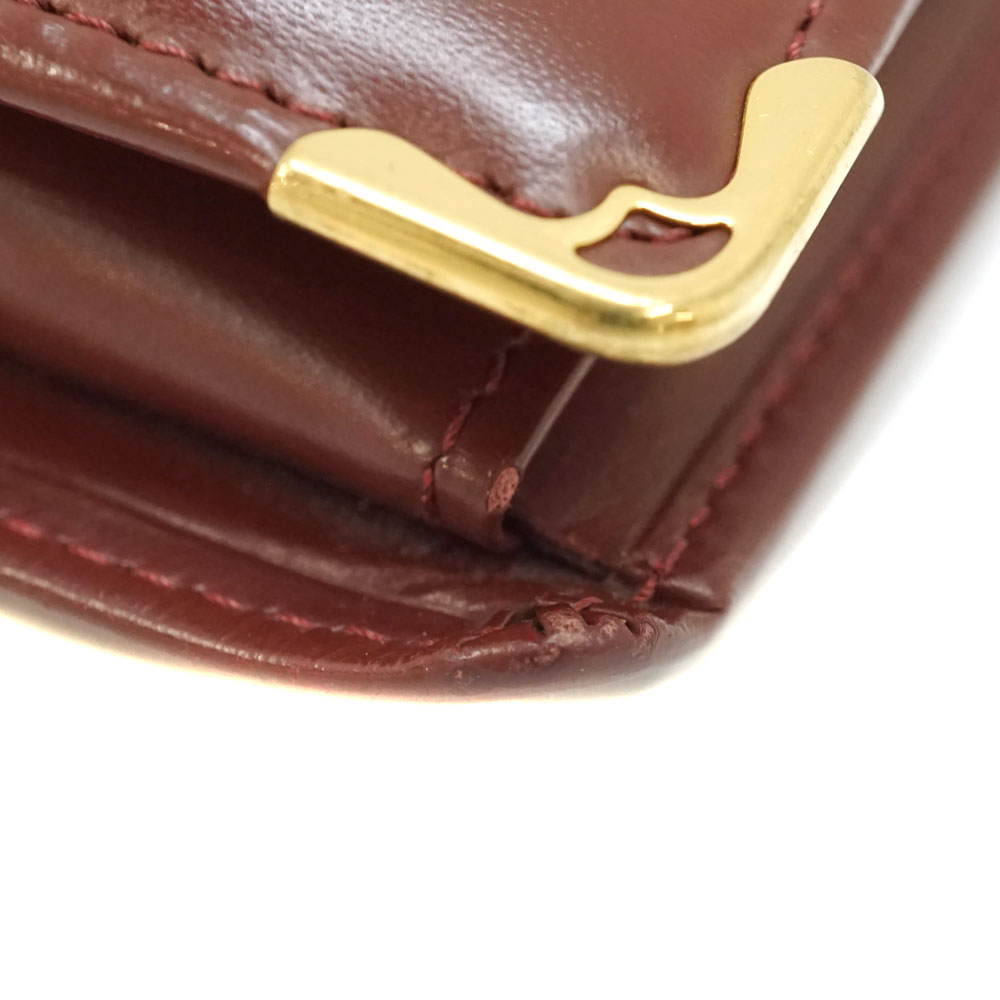 新品未使用✨Cartier カルティエ　パシャ　二つ折り財布　札入れ　ボルドー 楽天市場】未使用 カルティエ 財布 パシャ 二つ折り 札入れ