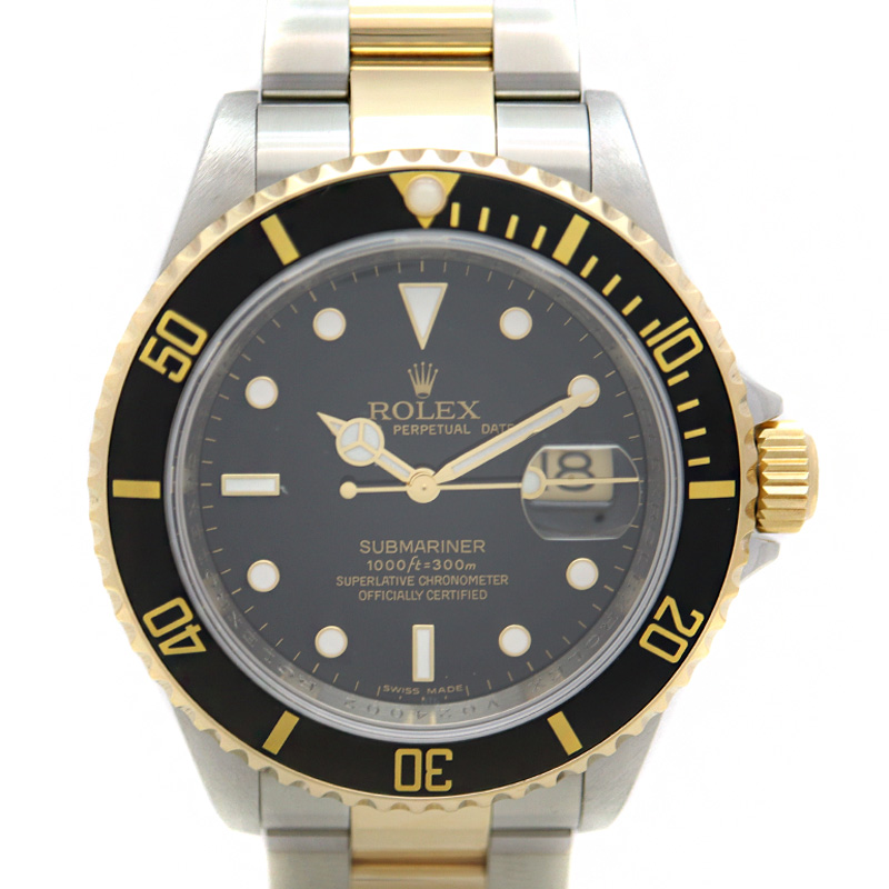 ロレックス Rolex 16613LN サブマリーナー ブラック 【中古】