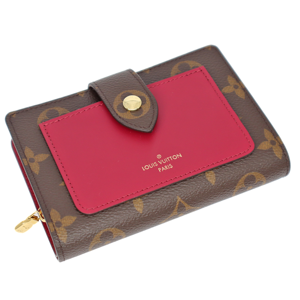 ルイヴィトン 折財布 モノグラム ポルトフォイユ ジュリエット ローズ 1250 ルイヴィトン ポルトフォイユ ジュリエット モノグラム ウォレット