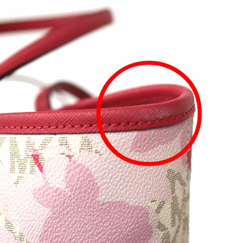 MICHAEL KORS 花柄トートバッグ 赤 MICHAEL KORS 花柄トートバッグ 赤 MICHAEL KORS MK柄