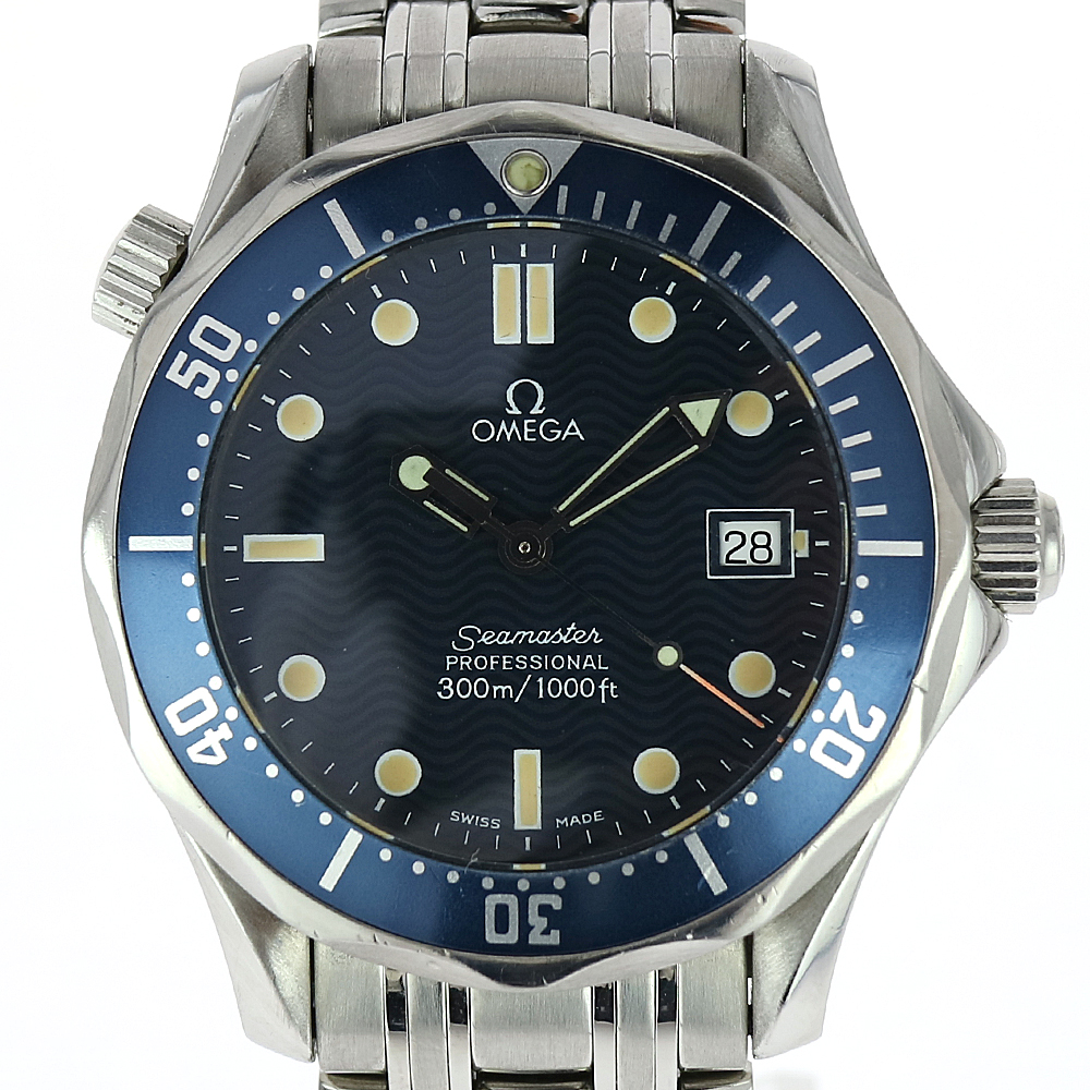 OMEGA【オメガ】シーマスター プロフェッショナル 300m クォーツ 電池式 ボーイズ シンプル ビジネス メンテナンス済 【中古】USED-7 質屋かんてい局小牧店 c21-847