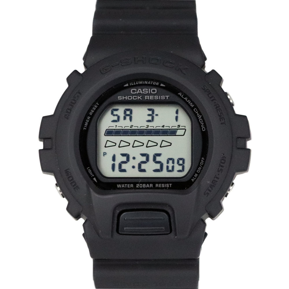 カシオ Casio DW-6640RE-1JR G-SHOCK 40周年モデル ブラック クォーツ 【中古】