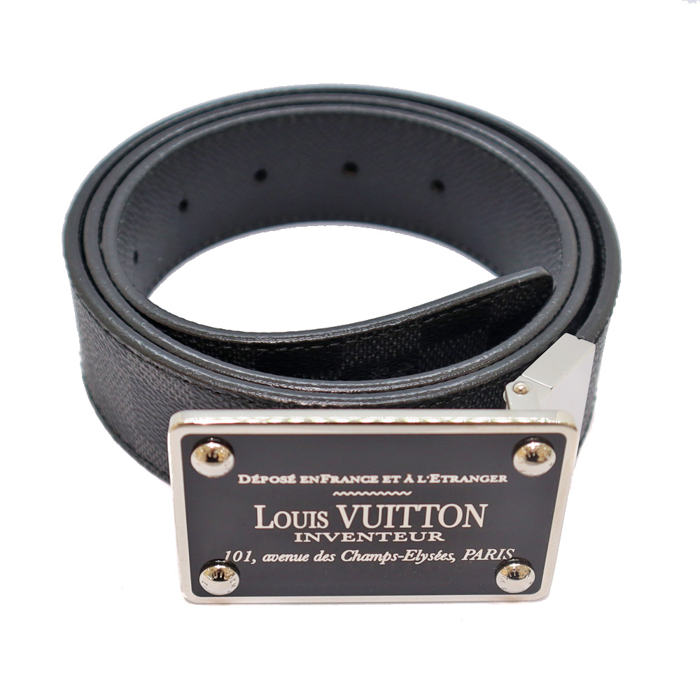 LOUIS VUITTON ベルト ダミエ・グラフィット サイズ95 Louis Vuitton