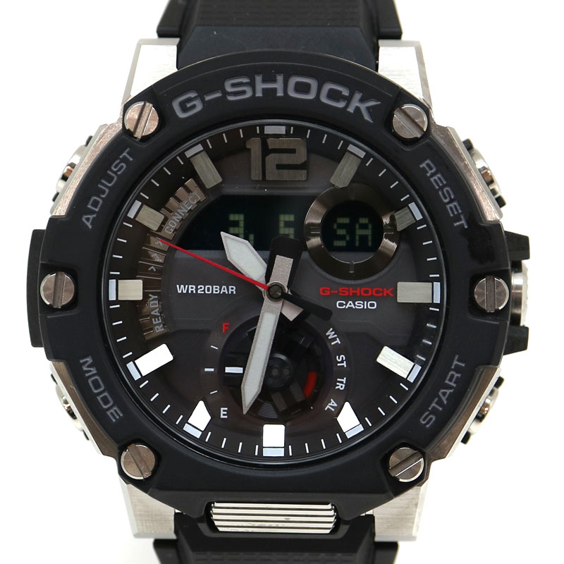 G-SHOCK ジーショック 時計 GST-B300 Gスチール BLUETOOTH タフ ソーラー アナデジ 腕時計 ウォッチ シルバー系