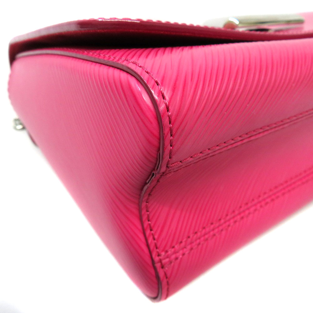 ★3日以内返品可★ 美品 LOUIS VUITTON ルイ・ヴィトン エピ ツイストMM フューシャ M51006 ショルダーバッグ ピンク グレインレザー レディース Louis Vuitton Pre-Owned ツイスト エピ レザー MM ショルダーバッグ