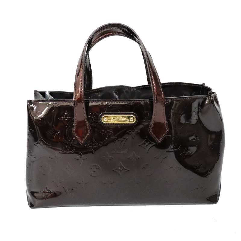 LOUIS VUITTON【ルイ・ヴィトン】M93641 ウィルシャーPM ハンドバッグ ヴェルニ パテントレザー アマラント ボルドー系  レディース【中古】USED-6 質屋かんてい局小牧店 c23-995