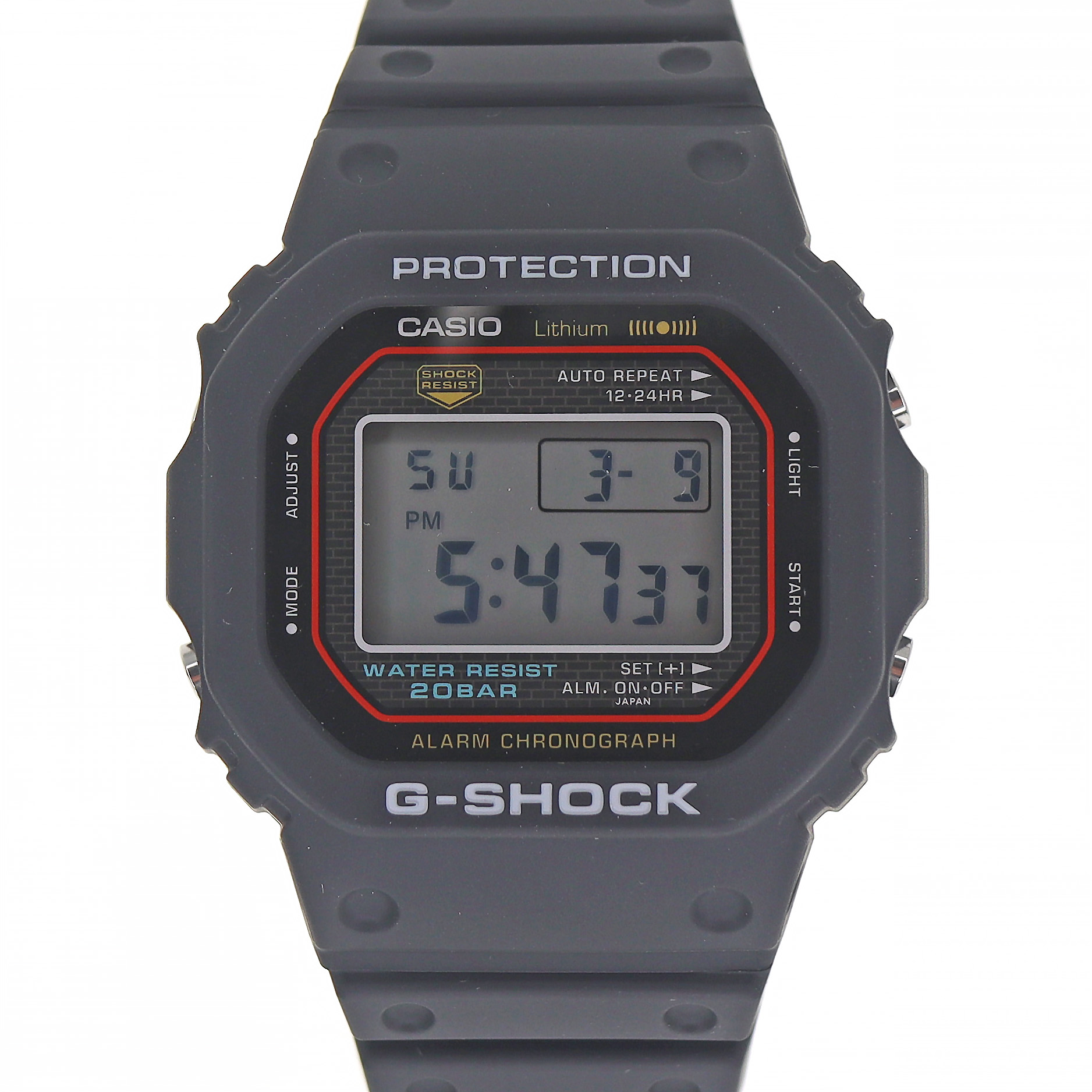 カシオ Casio DW-5000R-1AJF Gショック 初代G-SHOCK 復刻モデル ブラック【中古】