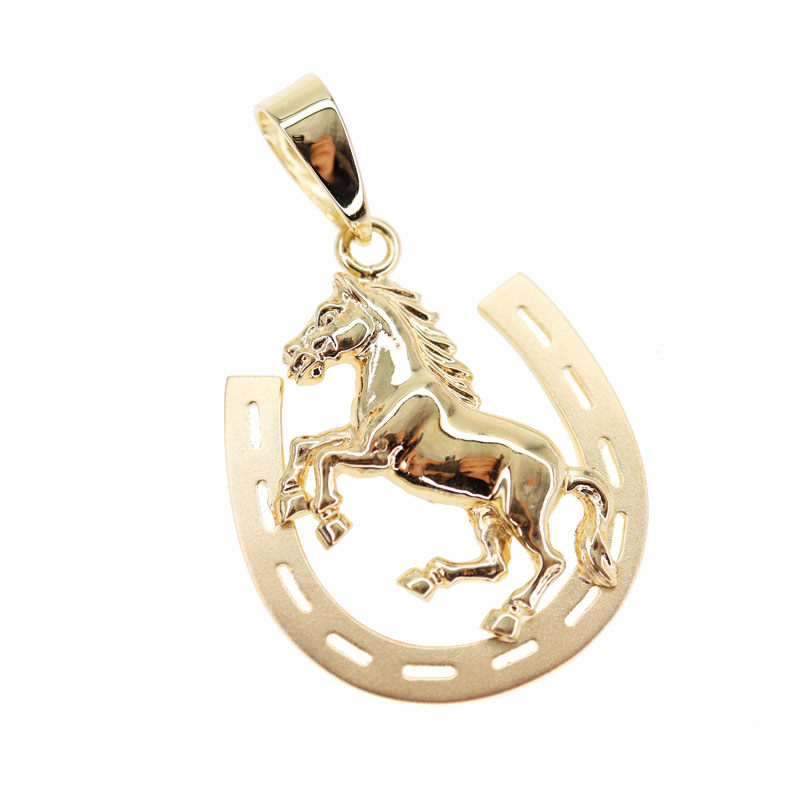 質屋かんてい局オンラインショップ / K18【18金】ホースペンダント  