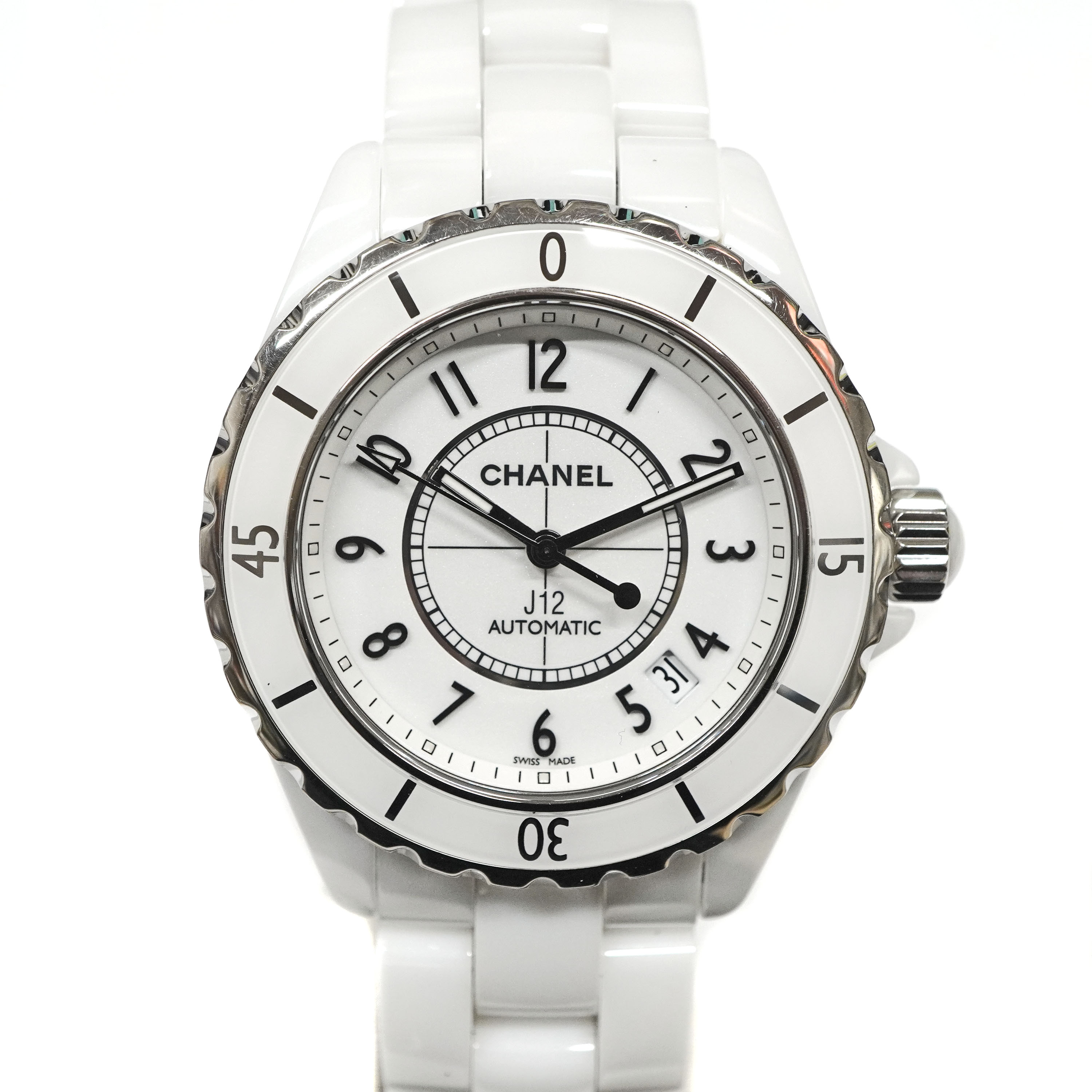 シャネル Chanel H0970 J12 セラミック ホワイト 腕時計【中古】