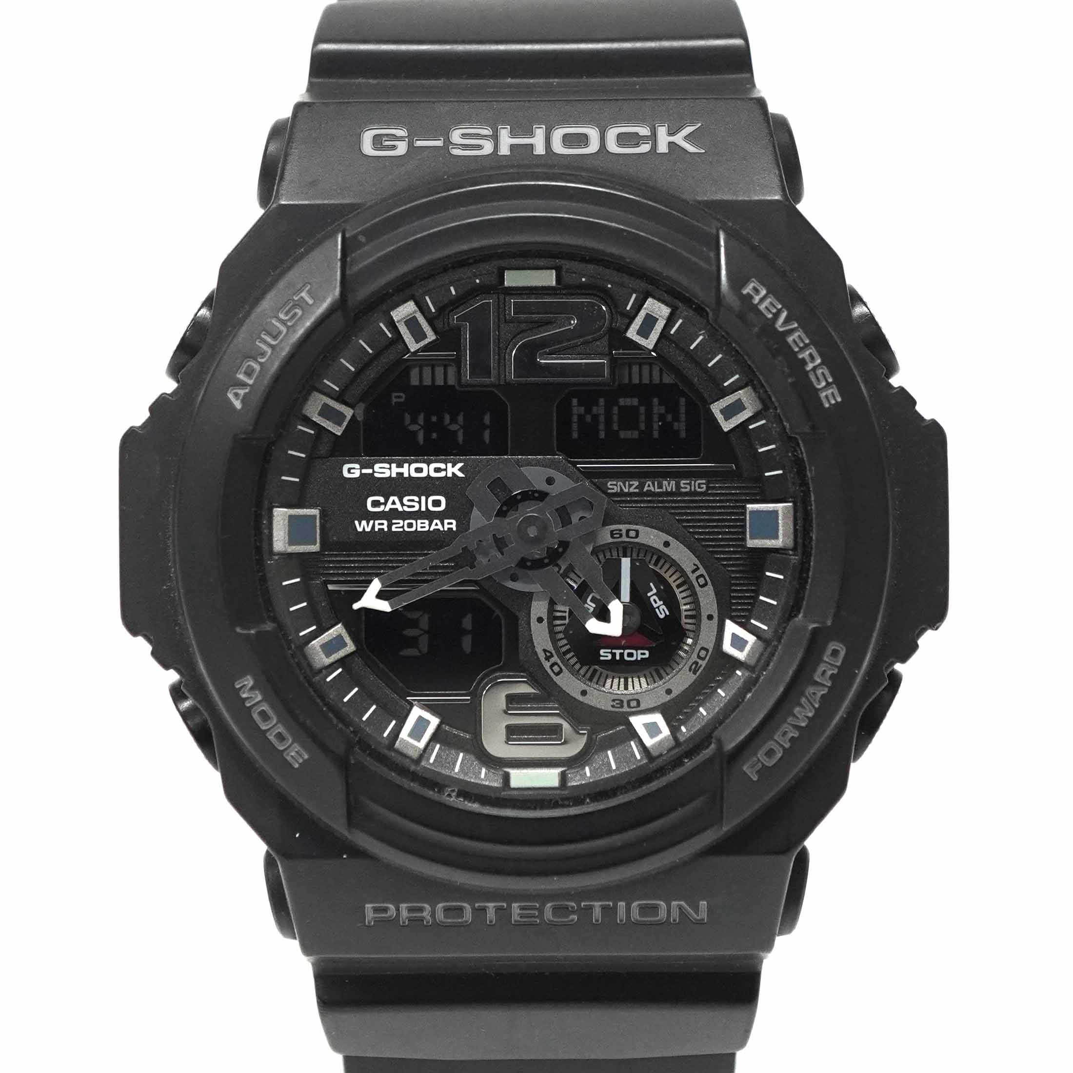 カシオ Casio GA-310-1ADR G-SHOCK Ｇショック メンズ腕時計 ブラック【中古】
