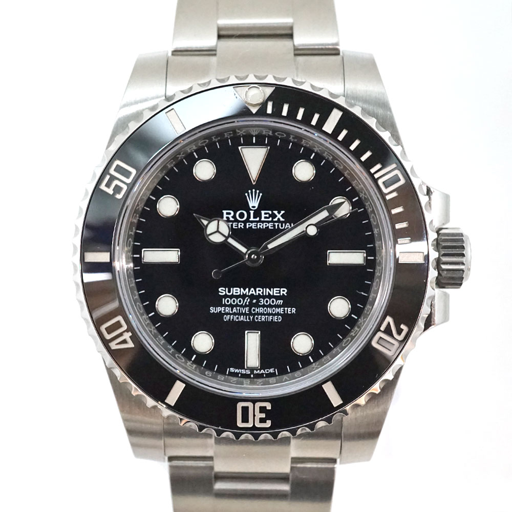 ロレックス Rolex 114060 サブマリーナー ノンデイト 【中古】