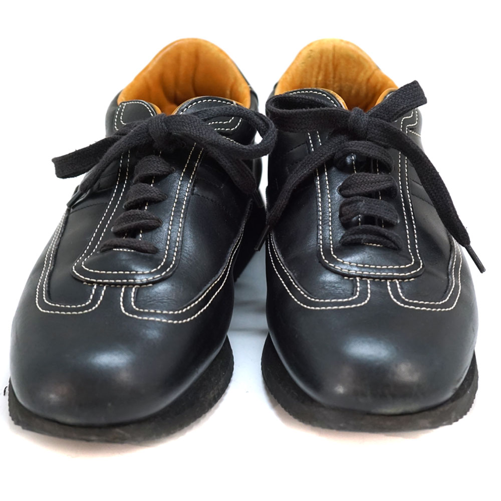 質屋かんてい局オンラインショップ / HERMES 【エルメス】 クイックスニーカー メンズ 靴 シューズ 革靴 レザー ブラック 約25