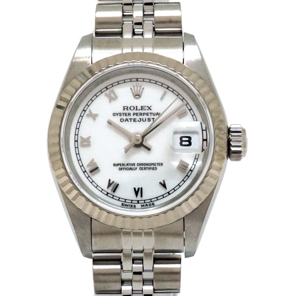 ロレックス Rolex 69174 デイトジャスト ホワイト 腕時計【中古】