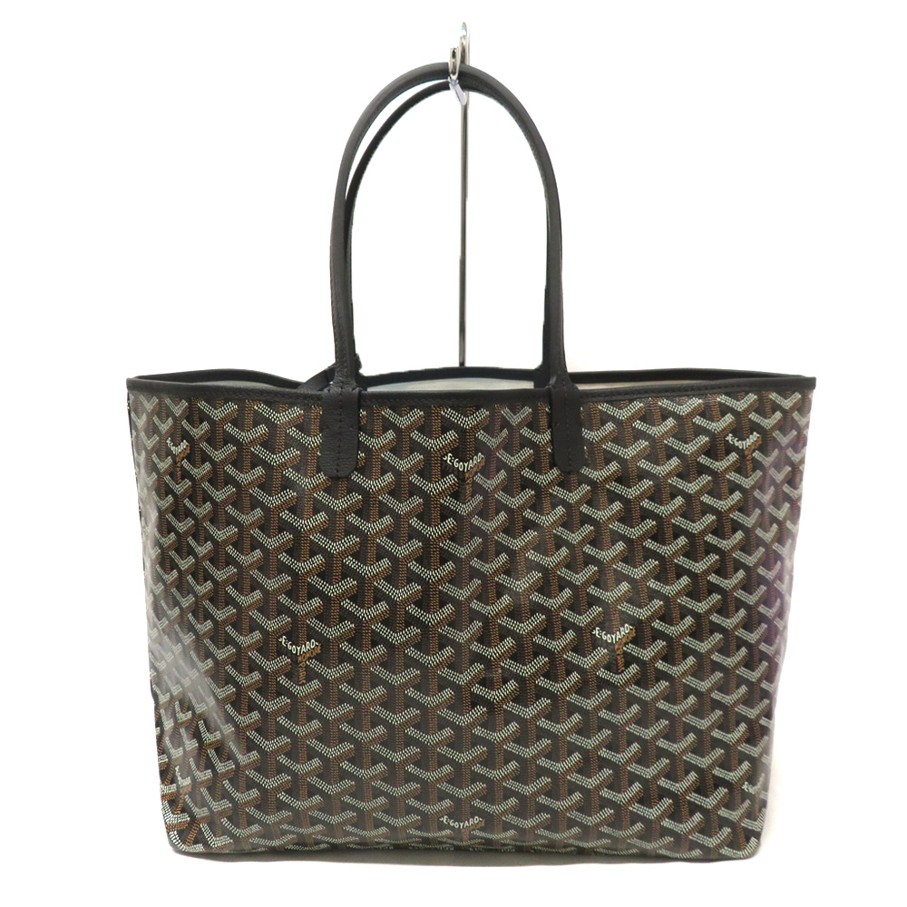 ゴヤール GOYARD サンルイPM ブラック系 【中古】