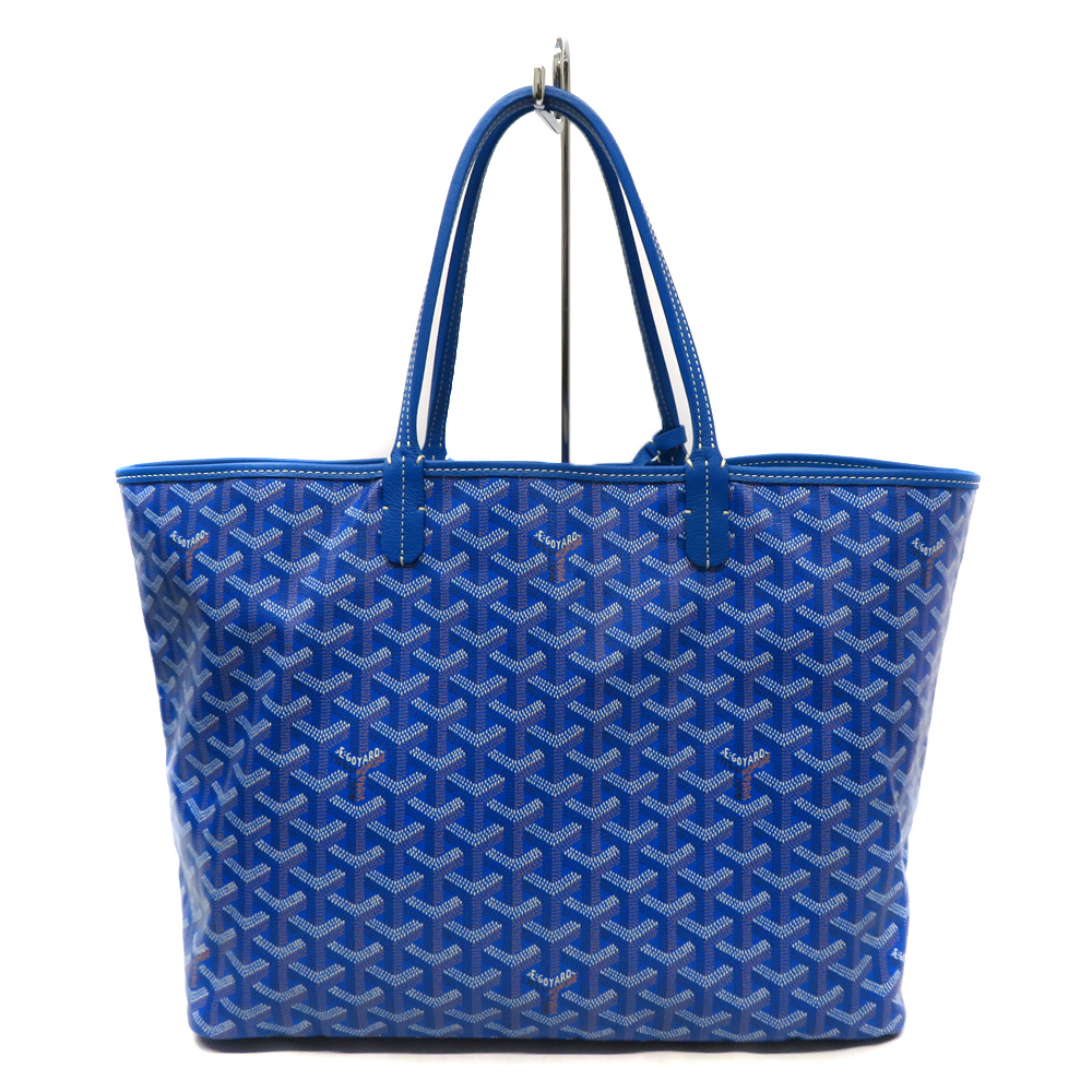 ゴヤール GOYARD サンルイPM ブルー系 【中古】