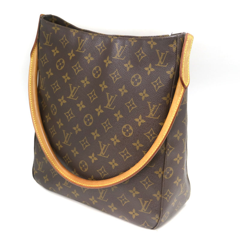 LOUIS VUITTON【ルイヴィトン】　M51145　ルーピングGM　ワンショルダーバッグ　モノグラムキャンバス　ブラウン系　LV　USED-6　 【中古】　A21-1994　質屋　かんてい局茜部店