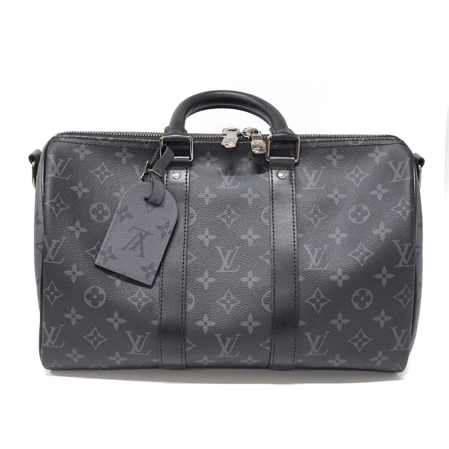 ルイヴィトン Louisvuitton M46655 キーポルバンドリエール35 モノグラムエクリプス【中古】