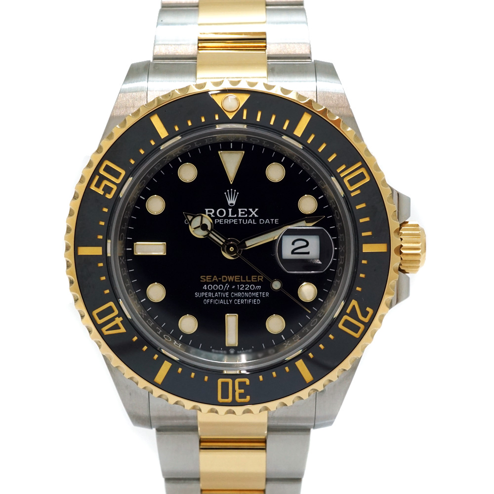 ロレックス Rolex 126603 シードゥエラー コンビ ブラック 腕時計【中古】