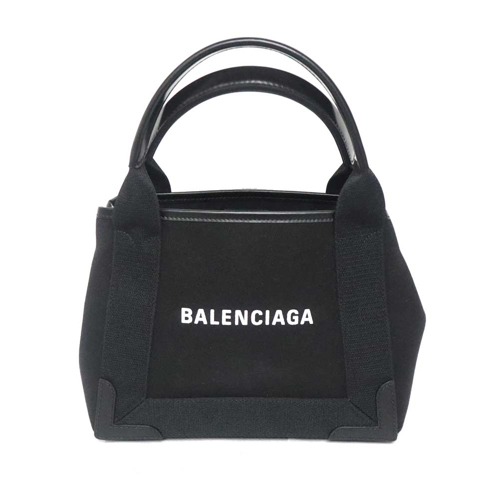 バレンシアガ Balenciaga 390346 ネイビーカバスXS【中古】