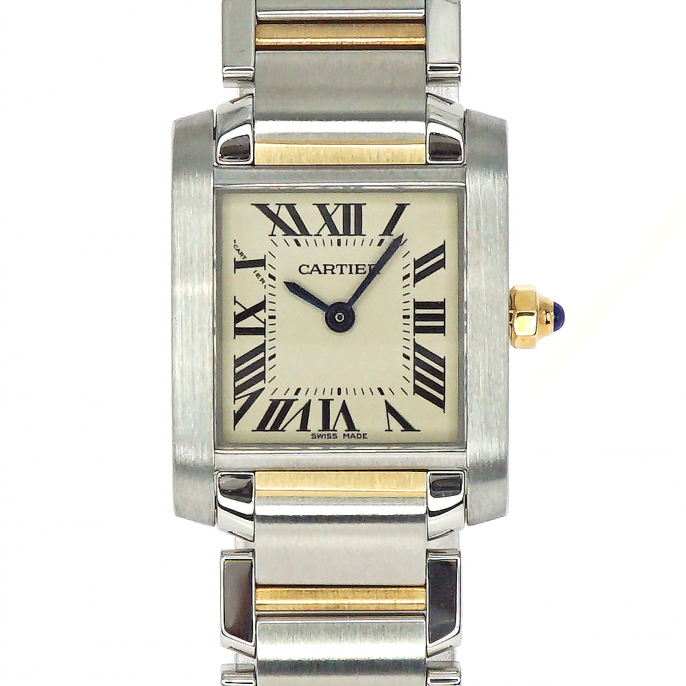 質屋かんてい局オンラインショップ / CARTIER 【カルティエ】 W51007Q4 クラシカルファッション Cartier【カルティエ・タンク・フランセーズ・MM・K18コンビ】 腕時計(アナログ)
