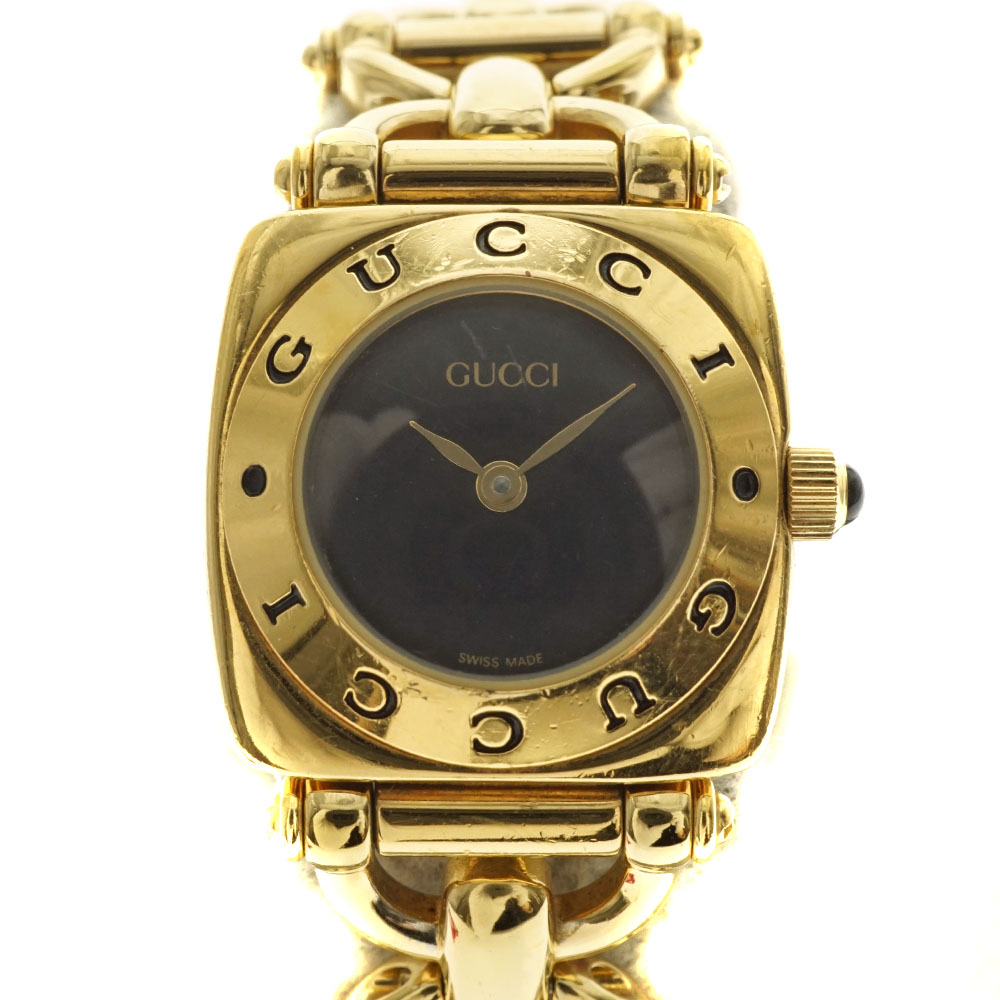 グッチ Gucci 6400L クオーツウォッチ ホースビット レディース 腕時計 【中古】