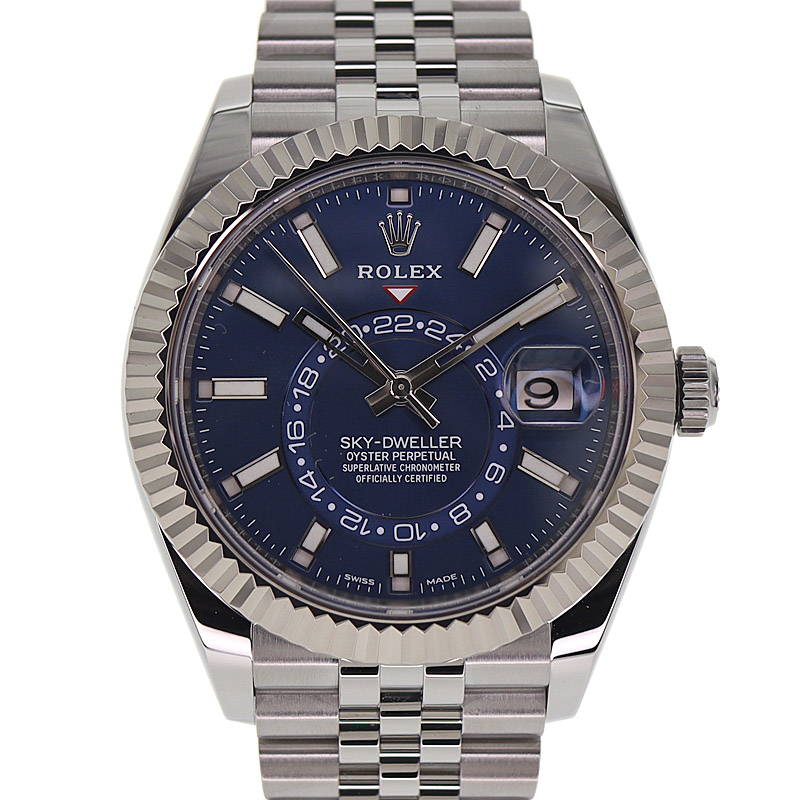 ロレックス Rolex 326934 スカイドゥエラー ブルー ジュビリー メンズ 腕時計【中古】