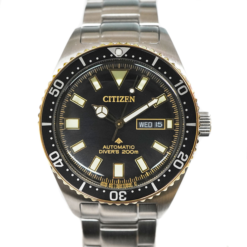 シチズン Citizen NY0125-83E 8204-S123712 プロマスター ブラック メンズ腕時計【中古】