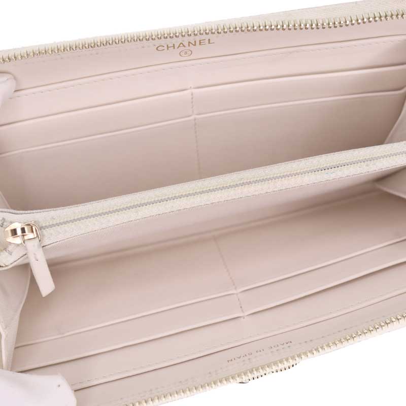 シャネル 長財布 A80969 アイボリー 質屋かんてい局オンラインショップ / 小牧店 CHANEL【シャネル】A80969