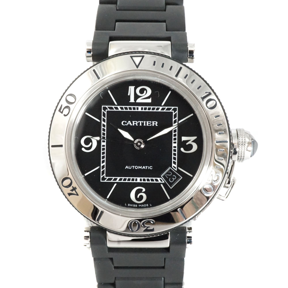 カルティエ Cartier W31077U2 パシャシータイマー メンズ ウォッチ 腕時計 【中古】