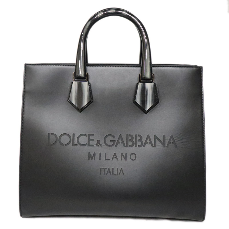 ドルチェ&ガッバーナ Dolce&Gabbana トートバッグ ユニセックス レザー 2WAY 【中古】