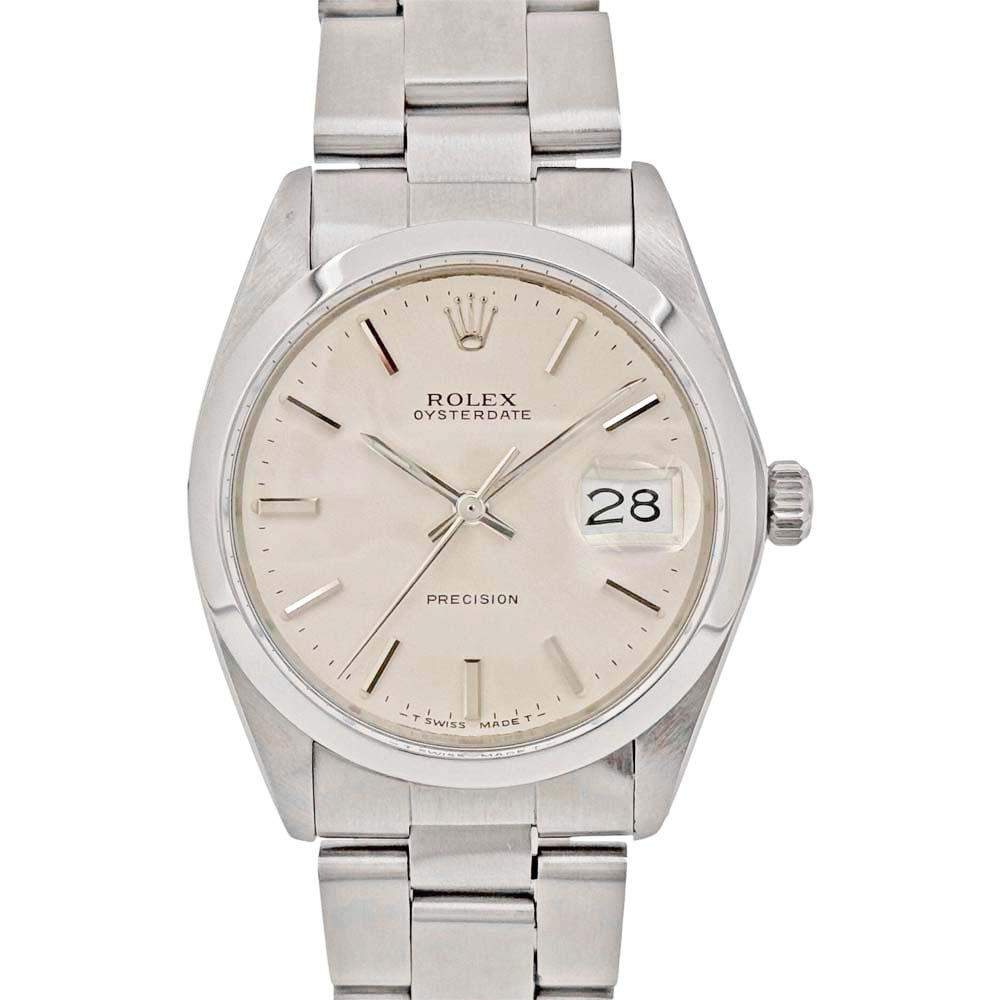ロレックス ROLEX 6694 オイスターデイト プレシジョン シルバー 【中古】