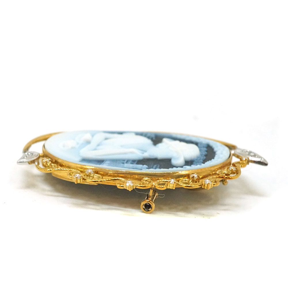 質屋かんてい局オンラインショップ / 【K18】【Pt900】カメオ