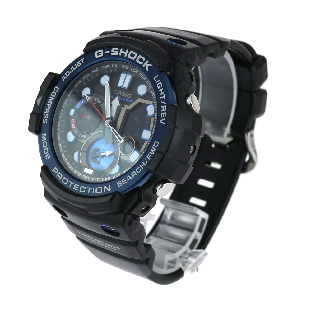 カシオG-SHOCK GN-1000B-1AJFガルフマスター ブラックブルー 楽天市場】カシオ Gショック ガルフマスター CASIO G-SHOCK