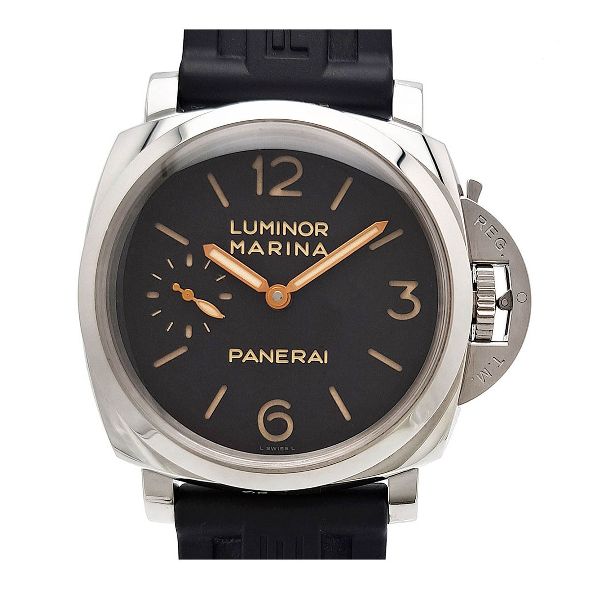 オフィチーネ・パネライ Officine panerai PAM00422 ルミノールマリーナ1950 3デイズ ブラック 腕時計【中古】