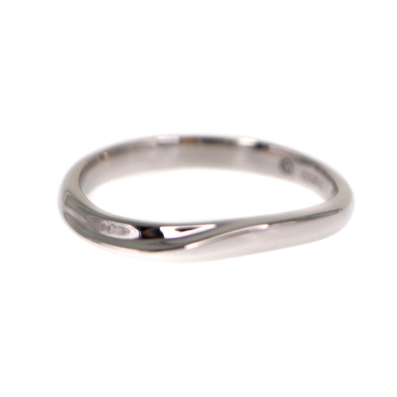 美品   リング 指輪 Pt900 0.15ct    レディース 8号シルバー系サイズ詳細採寸サイズ