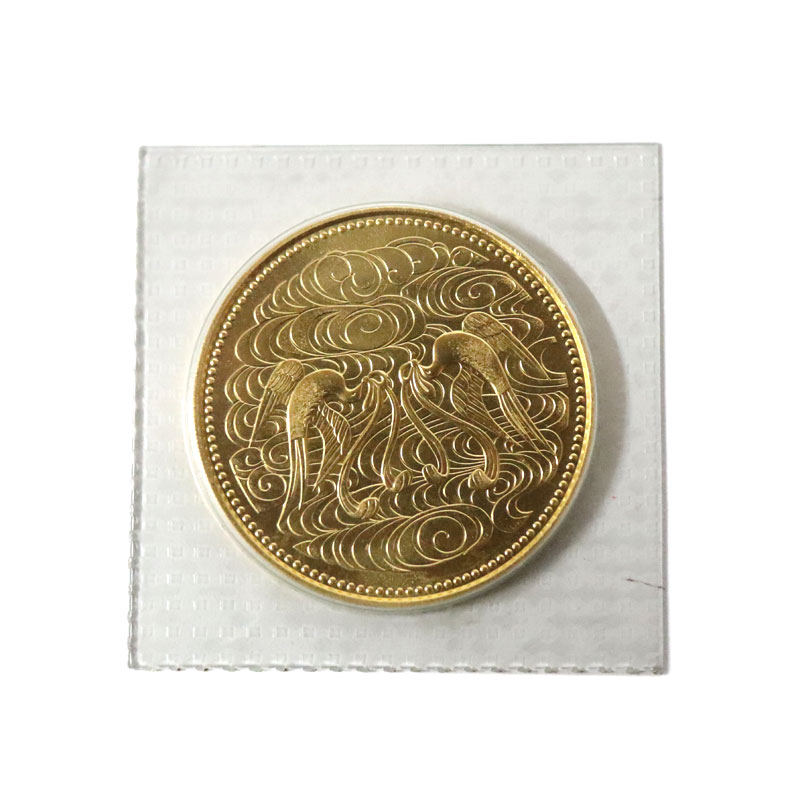 K24 純金 天皇陛下御在位60年記念 10万円金貨 記念貨幣 24金 【中古】