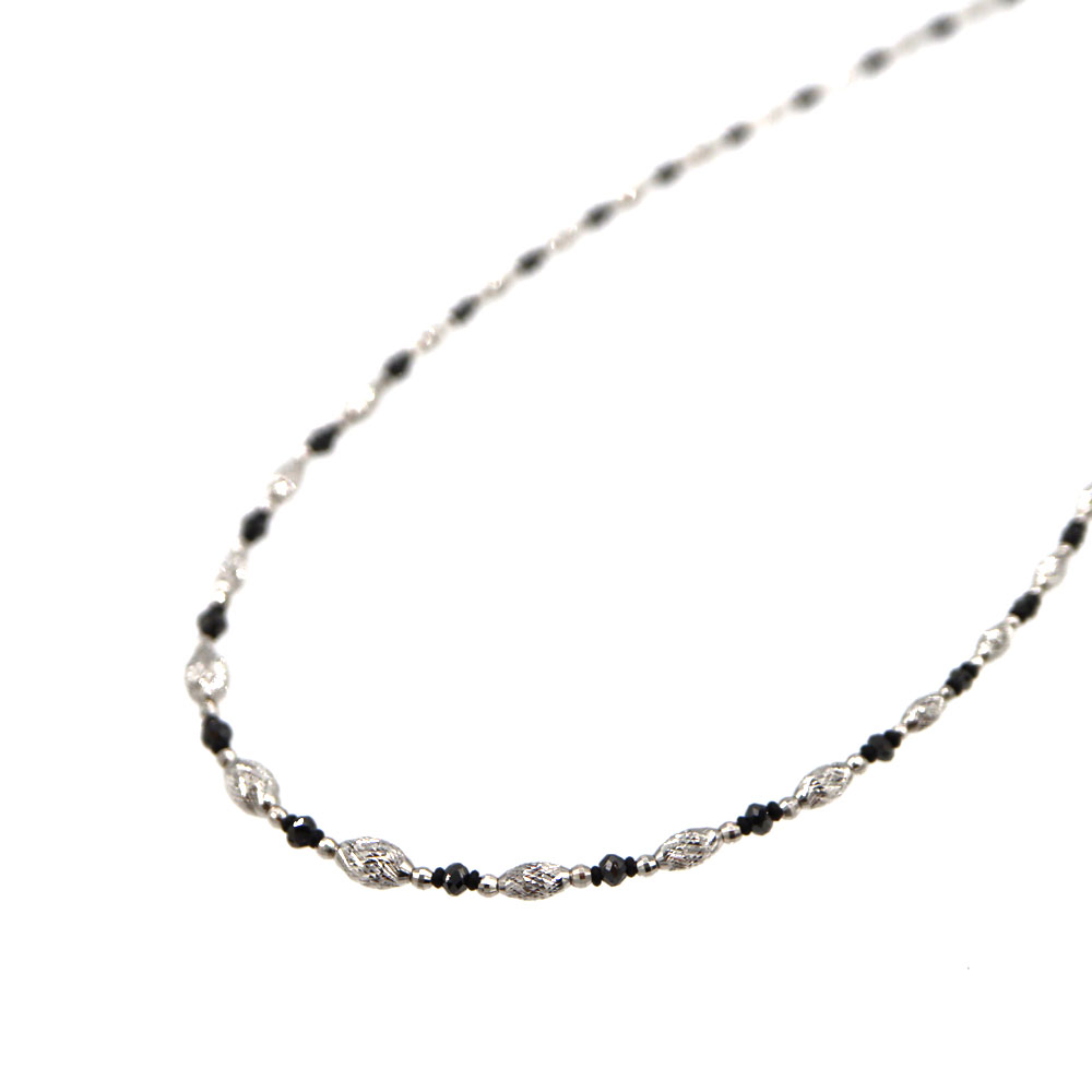 K18WG ホワイトゴールド ネックレス ダイヤ 3.00ct