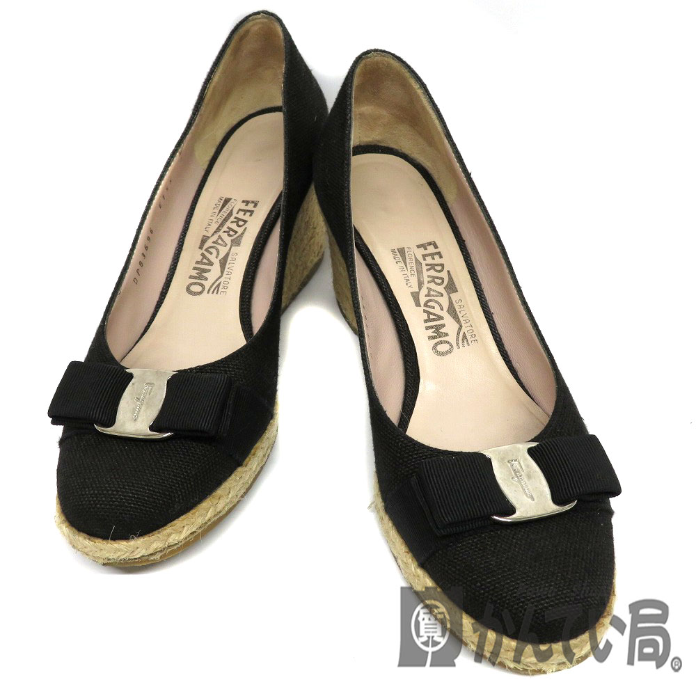 Ferragamo ウェッジソール （渋谷店でサルヴァトーレフェラガモの  