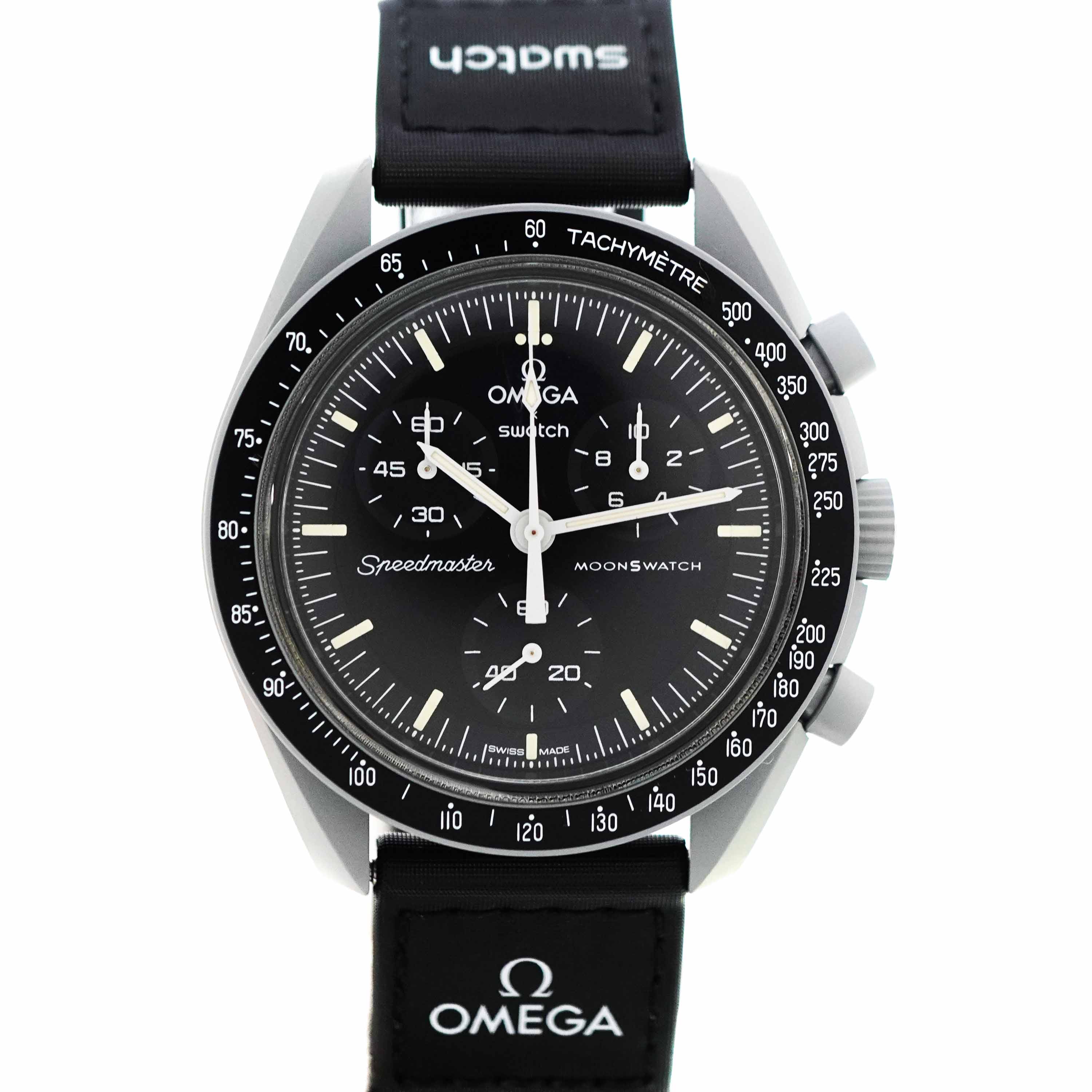 スウォッチ×オメガ Swatch Omega コラボレーション S033M100 ミッショントゥザムーン 腕時計【中古】