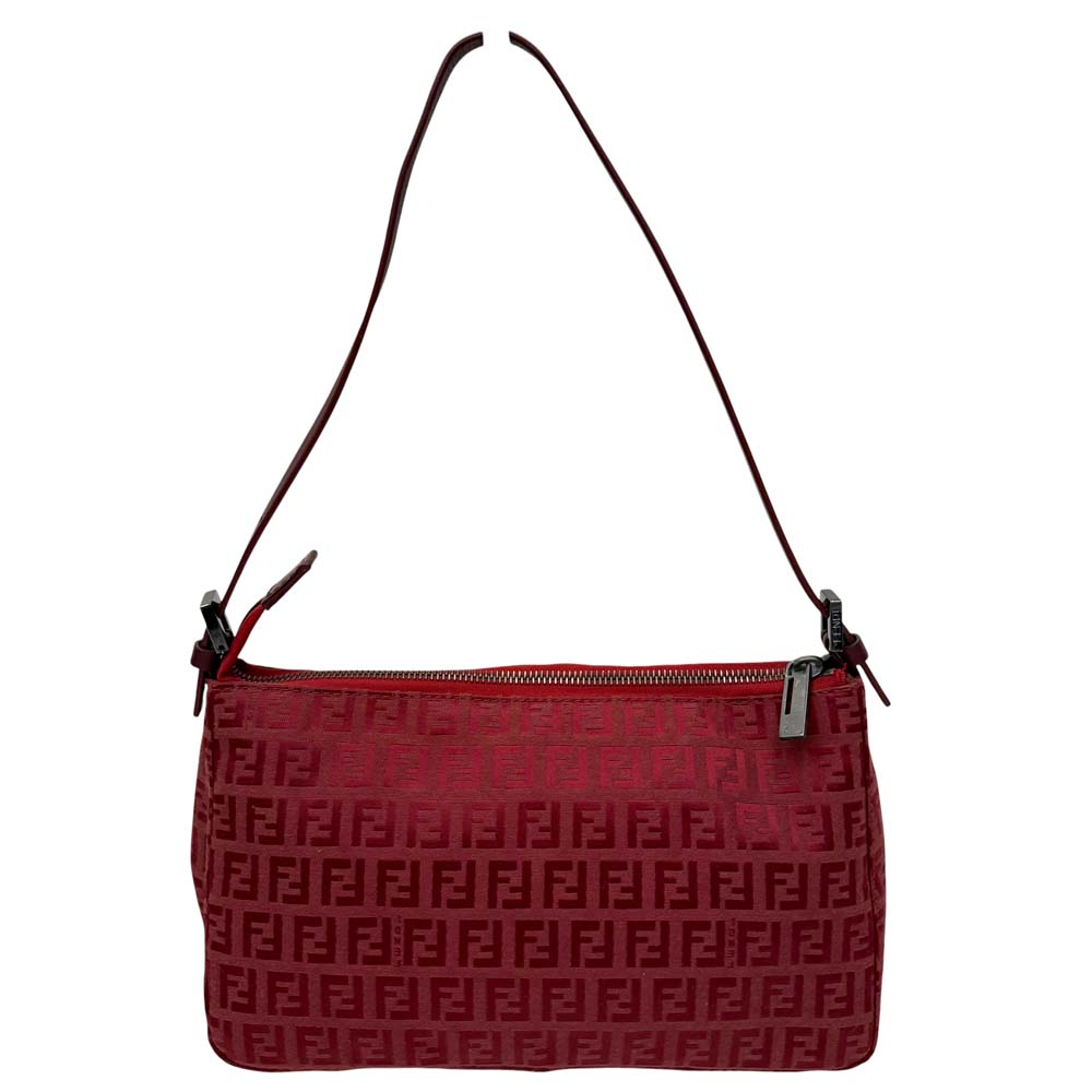 極美品 FENDI ズッキーノ アクセサリーポーチ レザー キャンバス 極美品 FENDI ズッキーノ アクセサリーポーチ レザー キャンバス