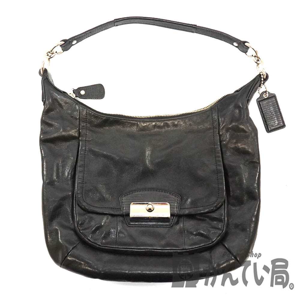 黒 レザー バッグ 質屋かんてい局オンラインショップ / 細畑店 COACH【コーチ】19293