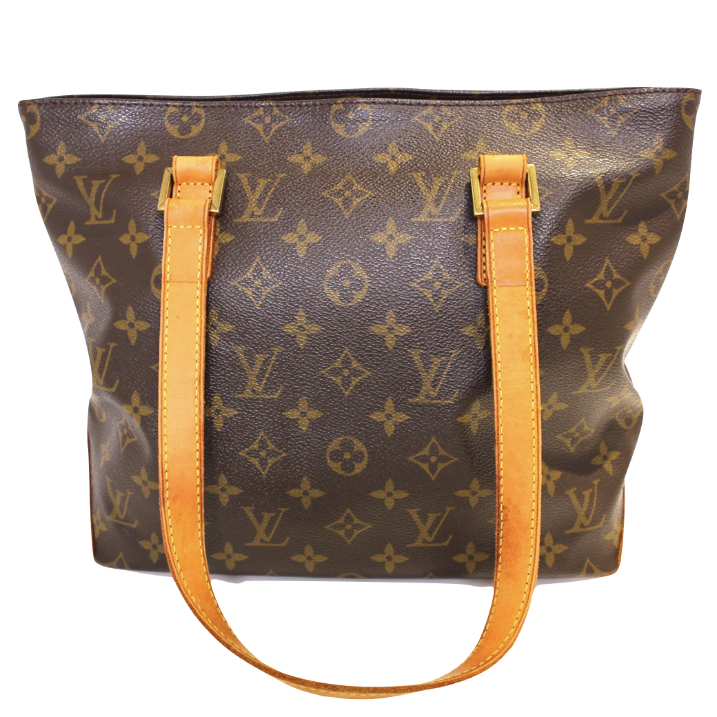 【LOUIS VUITTON】ルイヴィトン M51148 カバ・ピアノ トートバッグ モノグラム・キャンバス PVCコーティング【中古】