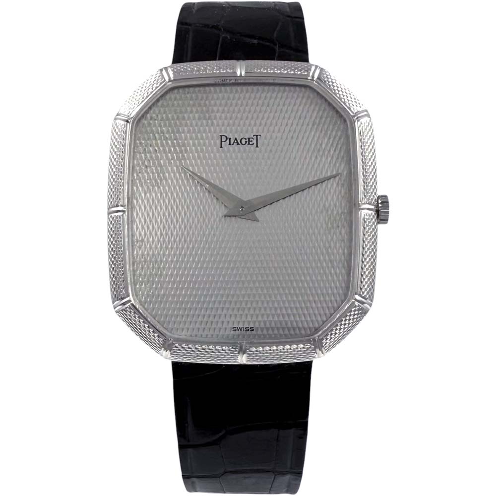 ピアジェ Piaget 9796 レクタンギュラー シルバー 【中古】