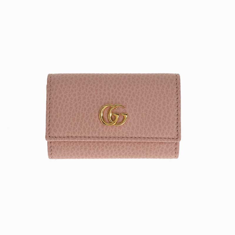 GUCCI GG マーモント レザー　６連キーケース　 ピンク 楽天市場】 Gucci GGマーモント6連キーケース 456118 2149