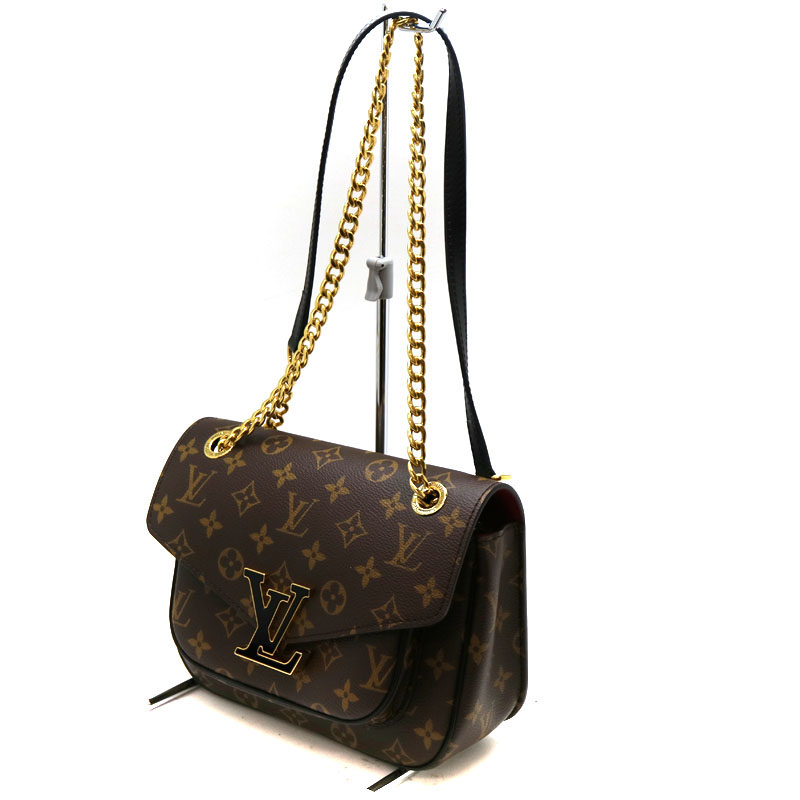 質屋かんてい局オンラインショップ Louis Vuitton ルイヴィトン M パッシー ショルダーバッグ Lv モノグラムキャンバス ブラウン系 レディース 鞄 Used 10 中古 1 2749 質屋 かんてい局茜部店