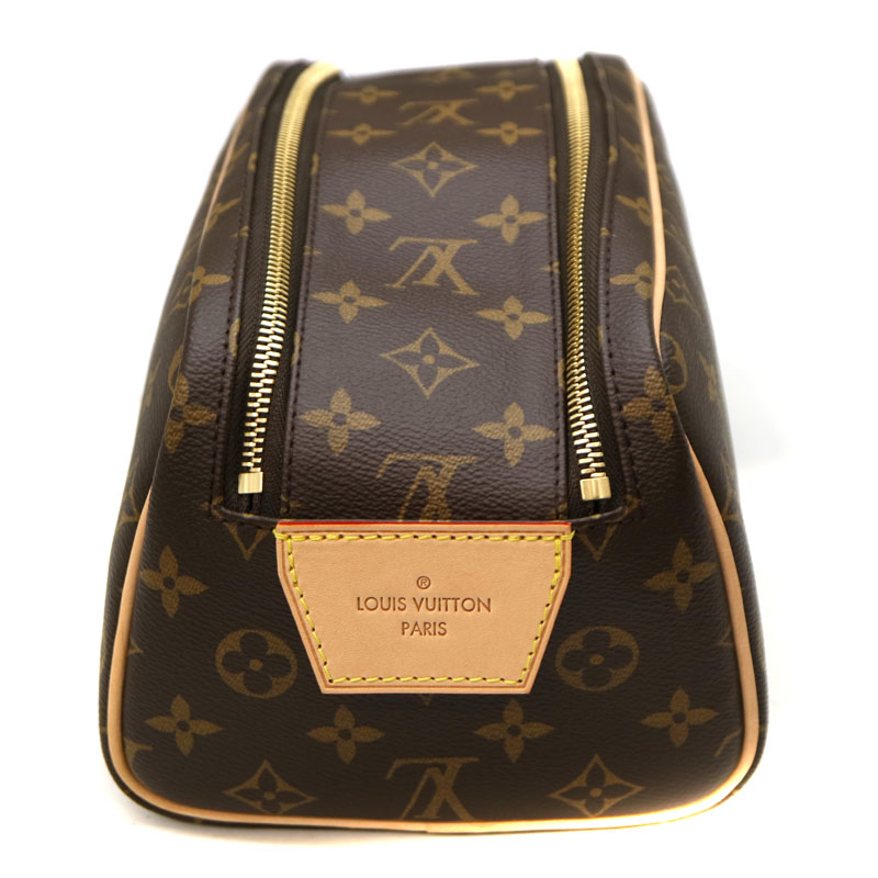 ジャンク　LOUIS VUITTON ダークブラウン ポーチ　リメイク済 中古・古着通販】LOUIS VUITTON (ルイ ヴィトン) ポーチ