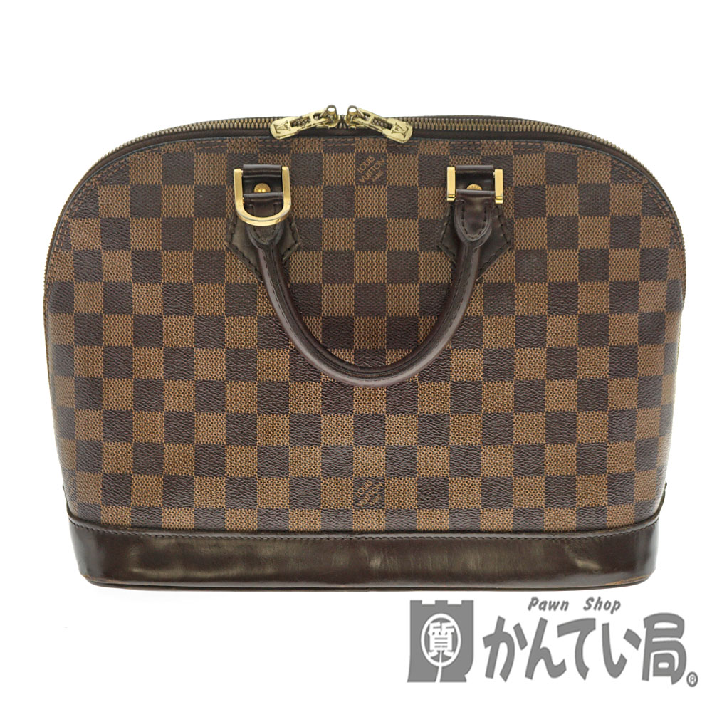 Louis Vuitton アルマ ダミエ・エベヌ ハンドバッグ 質屋かんてい局