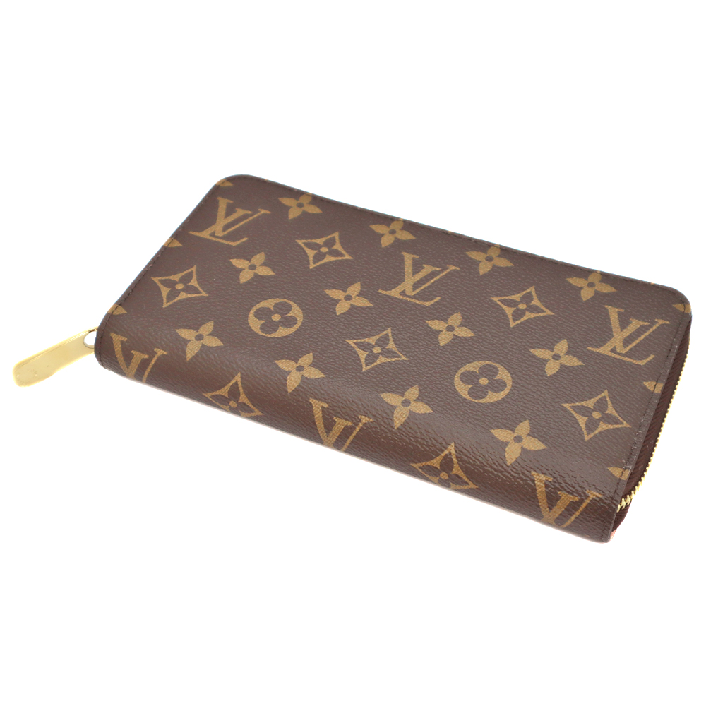 LOUIS VUITTON【ルイ・ヴィトン】M441894 ジッピーウォレット 長財布 ラウンドファスナー モノグラム キャンバス ブラウン系  ピンク系 ローズ・バレリーヌ さいふ サイフ レディース ユニセックス 人気 定番 LV【中古】未使用品 質屋かんてい局春日井店 k23-1939